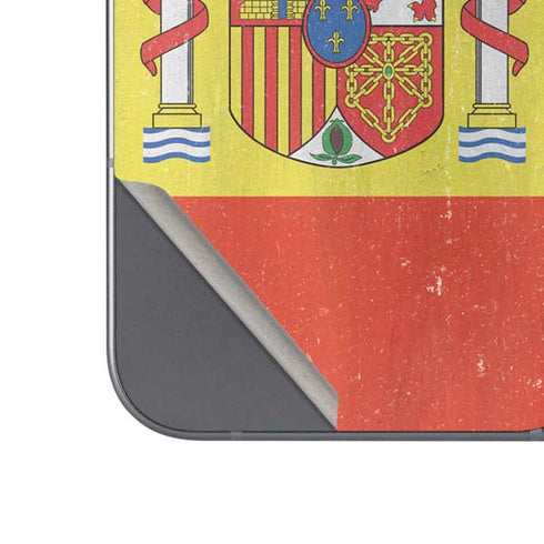 Spain Flag Distressed Google Pixel 9 Pro Fold Skin